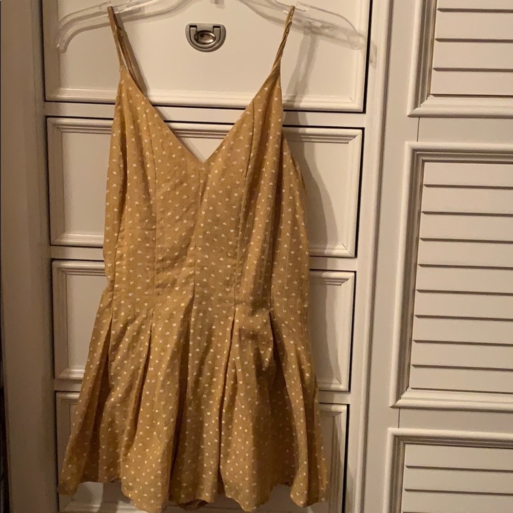 Flared romper